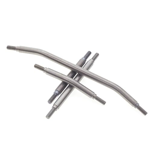 Stainless Steel Steering Tie Rod Linkage Rod Set RC Upgraded Parts for REDCAT GEN8 RC Car - color: Linkage Rod