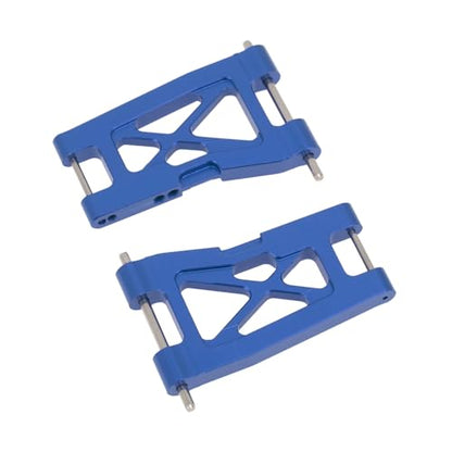 RC Models Components for Traxxas for LaTrax for Teton 1/18 4pcs Metal Front and Rear Suspension Arm Set RC Car Upgrade Parts Repair Modified(Blue) - color: Blue