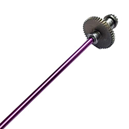 harayaa Central Drive Shaft Metal Upgrades Parts Differential Mechanism Central Axis Transmission Shaft Assembly Easy Installation for RC Car Replacement, 1:12 Shaft - color: 1:12 Shaft