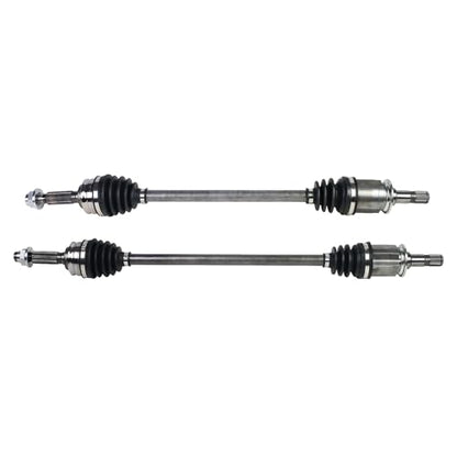 Rear CV Axle Shaft Assembly Set FWD & AWD & 4WD Compatible with Mitsubishi Eclipse Cross 2013-2022 L4 1.5L/2.4L, Outlander Sport 2011-2022 L4 2.0L/2.4L, Outlander 2008-2022 L4 2.4L - size: NCV10155_NCV10154/Pair