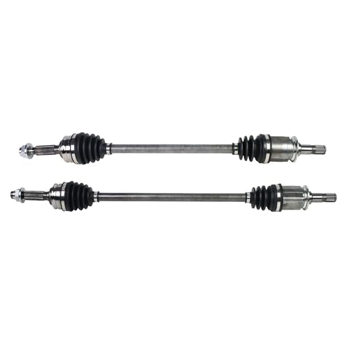 Rear CV Axle Shaft Assembly Set FWD & AWD & 4WD Compatible with Mitsubishi Eclipse Cross 2013-2022 L4 1.5L/2.4L, Outlander Sport 2011-2022 L4 2.0L/2.4L, Outlander 2008-2022 L4 2.4L - size: NCV10155_NCV10154/Pair