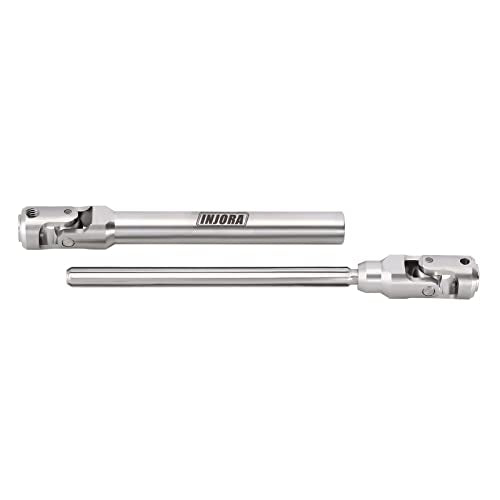 INJORA Stainless Steel Heavy-Duty Drive shafts for 1/10 RC (129mm-179mm) - size: 129mm-179mm