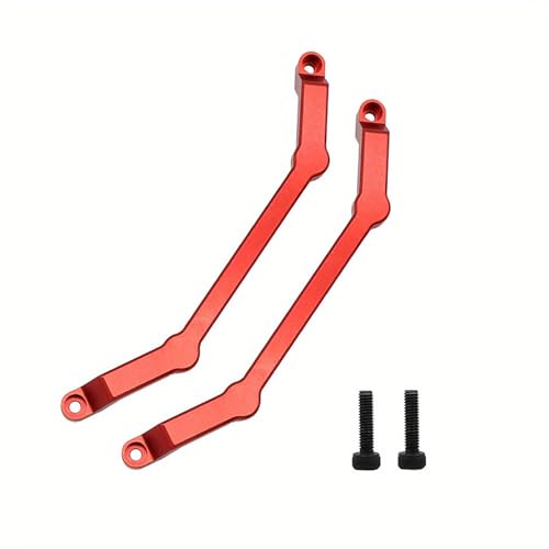 MN Model Metal RC Car Body Post Mounts – Compatible with MN128, MN86, MN86S, MN86K, MN86KS, MN G500 (1/12 Scale) – Aluminum Shell Column Upgrade Kit (Red, 2-Pack) (Red) - color: Red