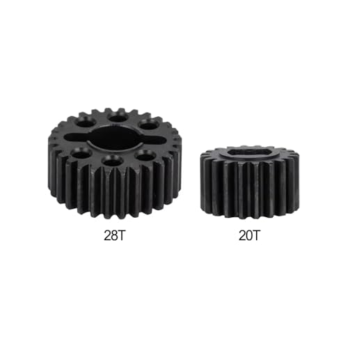 RC Models Parts For Vanquish For VS4-10 For Phoenix For F10 Portal Axle 1/10 RC Crawler Steel 28/20T Portal Gear Set Remote Control Car Repair Parts