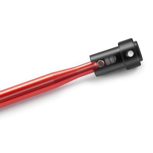 Tra-xxas Aluminum Alloy Slash VXL 4x4 Big Bone Center Driveshaft Outdrives 1/10 RC Upgrades Parts (Red) - color: Red