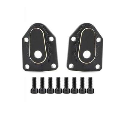 Steering Knuckle Models For Capra 1/18 UTB18 Brass Steering Caster Blocks Portal Cover Plates Axle Housing Weights RC Crawler Parts(1set) - size: 1set