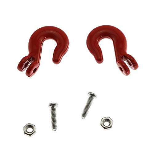 1-Pack Trailer Chain Rope with Tow Hook for RC Car Truck Crawler Accessories