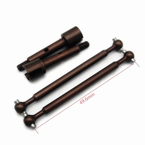 S2 Spring Steel Thicker Rear Axle and Dogbone for Losi 1/18 Mini-T 2.0 Mini-B LOS212012 LOS212013
