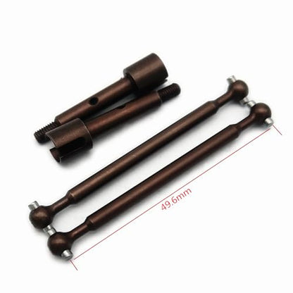 S2 Spring Steel Thicker Rear Axle and Dogbone for Losi 1/18 Mini-T 2.0 Mini-B LOS212012 LOS212013