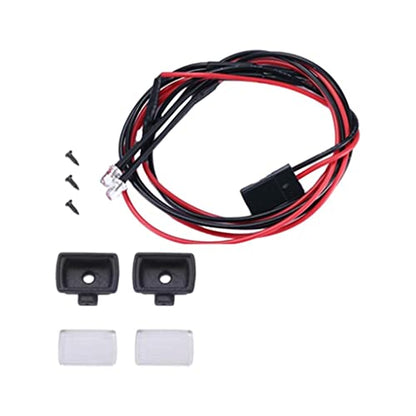1:10 Metal Bull Bar Bumper Set for WPL D12 RC Crawler Truck Toy, CNC Machined Front Rear Bumper to Your Car, Easy Installation, Upgrade Your Truck Style, 1 - Front Square Light - color: Front Square Light