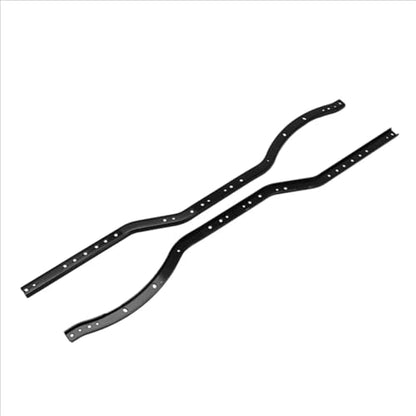 RC Car Frame Parts for Axial for SCX10 II 90046 90047 4Pcs Set Steel for Chassis Frame Rails RC Car Crawler Truck Vehicle Model