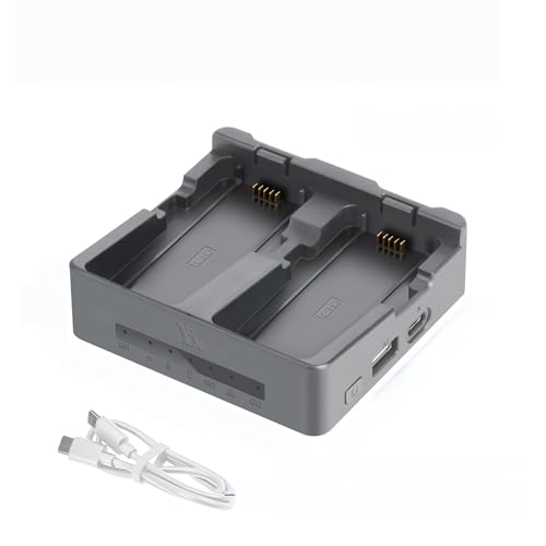 Taoke Two-Way Parallel Charging Hub Compatible with DJI Neo 2 | Fast USB Output Power Source Charger for Neo 2 Parallel Battery Charger with Storage Mode