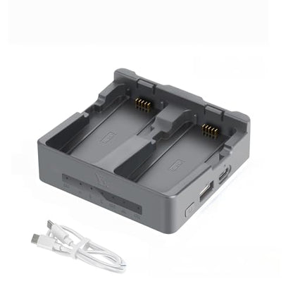 Taoke Two-Way Parallel Charging Hub Compatible with DJI Neo 2 | Fast USB Output Power Source Charger for Neo 2 Parallel Battery Charger with Storage Mode
