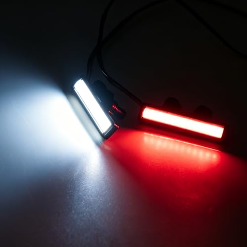 Front and Rear Lights Set for ARRMA 1/16 Gorgon & Quake GROM 4X4 | RC Car Upgrade RC Light Bar Kit