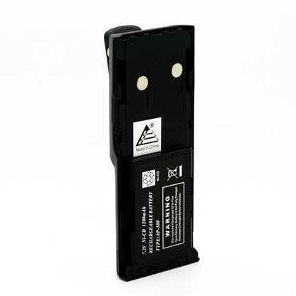 ExpertPower® 7.2V 1200mAh NiCd Battery for Motorola HNN9628, HNN9628AR, HNN9628B | Compatible with GP88, GP300, MTX638, LTS2000, and More | Compact Rechargeable Radio Battery - size: HNN-9628L
