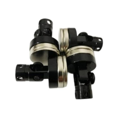 4 Pieces RC Body Post Metal Mount Column Shell Mount Model Car Accessory Vehicle Body Post Upgrade Suitable for RC Car Hobbies Repair, Black - color: Black