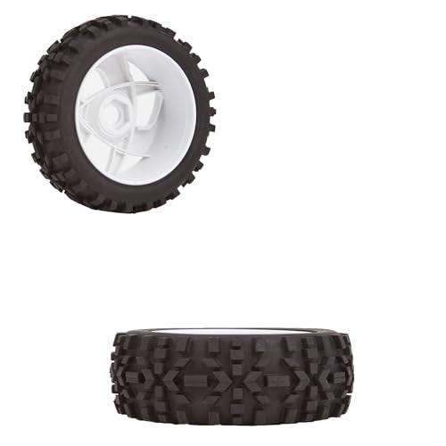 118mm 1/8 RC Off-Road Buggy Tires & Wheels Set, 17mm Hex Hub, 4 Pcs, for ARRMA, Traxxas, Redcat, Team Losi, Kyosho, VRX, HPI, HSP, Hobao