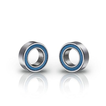 uxcell 4 Pcs MR74-2RS Deep Groove Micro Bearing, 4x7x2.5mm Double Rubber Sealed Chrome Steel Small Bearings (ABEC5, Z4 Low Noise) - size: MR74-2RS