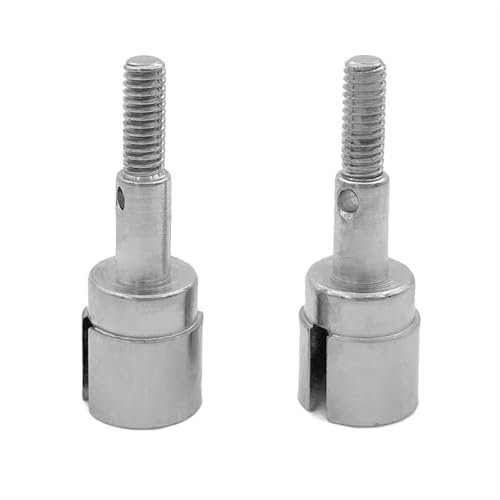 RC Car Parts for HSP 1/10 94111 Metal Drive Shaft 89.5mm Dogbones 08029 Stub Wheel Axle 02033 RC Car Upgrade Parts Replacement RC Car Accessories(Silver)