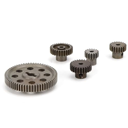 Acouto Tt02 Differential Main Metal Spur Gear Metal Rc Reifen 1/10 Differential Main Metal Spur Gear 64T 17T 21T 26T Gear Rc Part for 1/10 Truck 94111