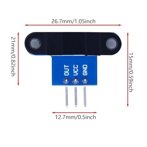 Precise Speed Sensors for Intelligent Car with Encoders Counting Way Operational Indicators Light Distance Measurement Car Speed Sensors Module