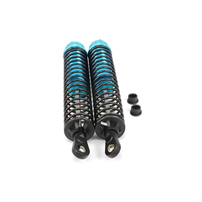 Oil Adjustable Aluminum 140mm Shock Absorber Damper For Rc Car 1/8 Buggy Truck Upgraded Hop-Up Parts Hsp Hpi Losi Axial 4PCS/set (Blue) - color: Blue