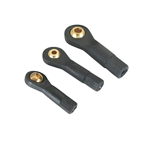 4pcs Nylon Ball Head Universal Ball Head Nylon Link Rod End Ball Joint Head for RC Crawler Car M2 M3 M4 M5 - color: M5 Thread Pull Rod Hole (5mm Ball Head Hole)