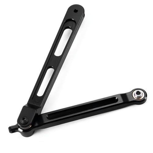 Aluminum Alloy Rear Anti Swing Rod & Stabilizer Bar Set | Upgrade Parts, For 1/10 Losi Hammer Rey U4, RC Crawler Car