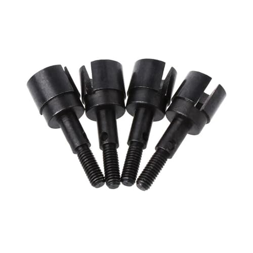 RC Car Accessories for HSP 1/10 94111 Metal Drive Shaft 89.5mm Dogbones 08029 Stub Wheel Axle 02033 RC Car Upgrade Parts Replacement RC Car Accessories(Black) - color: Black