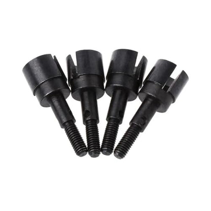 RC Car Accessories for HSP 1/10 94111 Metal Drive Shaft 89.5mm Dogbones 08029 Stub Wheel Axle 02033 RC Car Upgrade Parts Replacement RC Car Accessories(Black) - color: Black