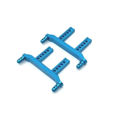 RC Cars Models For SCY 16101 16102 16103 1/16 Metal Body Brackets RC Car Trucks Off-Road Tracked Vehicles Parts Upgrades And Replacements Repairs(Blue) - color: Blue