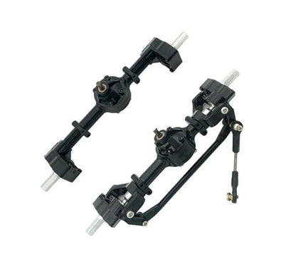 RC Crawlers Components For WPL B1 B14 B16 B24 C14 C24 B16 1/16 Front And Rear Portal Axle Assembly Accessories Replacement Upgrade RC Car Parts