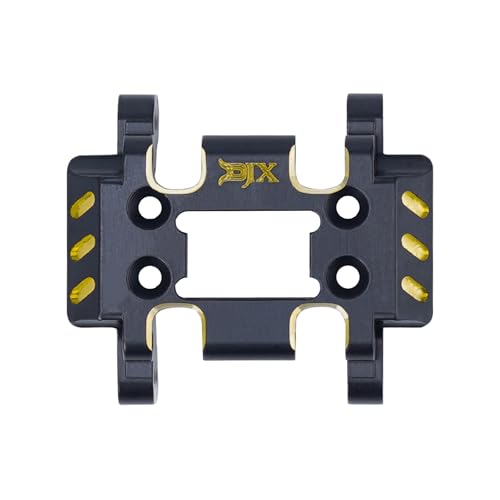 DJX 8g Brass Skid Plate Black Coating Redcat Ascent-32 Skid Plate for Redcat Ascent-32 1/32 Scale RC Rock Crawler Car Upgrades Parts