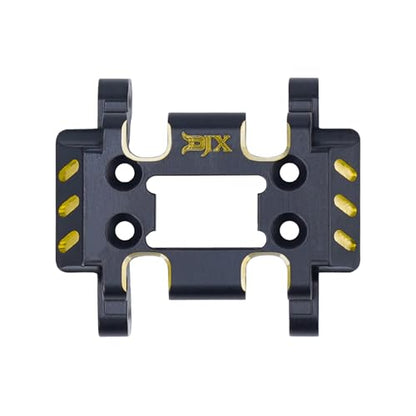 DJX 8g Brass Skid Plate Black Coating Redcat Ascent-32 Skid Plate for Redcat Ascent-32 1/32 Scale RC Rock Crawler Car Upgrades Parts