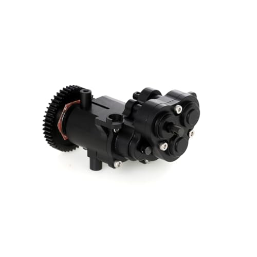 LCX 1/10th RC Crawler Car CNC Machined Aluminum Transmission Complete Gearbox for TRX4 TRX6, Upgrades Parts Accessories