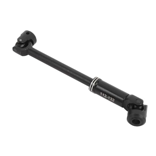 RC Drive Shaft, Metal RC Car Crawler Drive Shaft with Screws for SCX10 1/10 Cars (112-132MM - size: 112-132MM