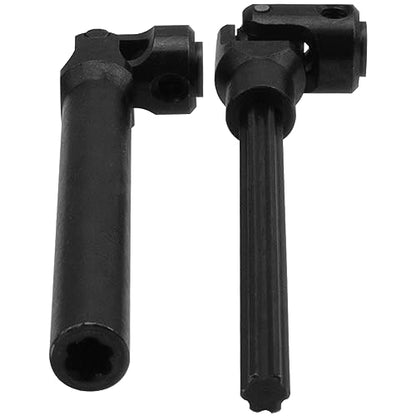 2Pcs Vgoohobby Universal Drive Shaft RC Crawler Driveshaft Compatible with Traxxas TRX4 Axial SCX10 AXI03007 Redcat Gen7 RC4WD D90 TF2 1/10 RC Crawler Car (Black,119-159mm)
