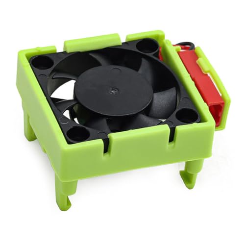Plastic RC ESC Cooling Fan #3340 RC Spare Parts for TRAXXAS VXL-3S Slash/Rally/Bandit/Stampede RC Car (Green) - color: Green