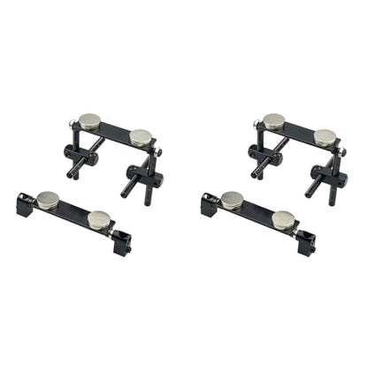 RC Car Accessories Compatible with Tamiya for TT01 for TT02 for HPI for Sakura 1/10 RC for Racing for Touring Car Parts 2X Magnet Body Shell Mount Kit