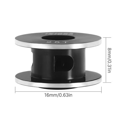 INJORA 35KG Servo with Winch Spool Kit for SCX10 PRO, 360° 25T (16mm*8mm) - size: 16mm*8mm