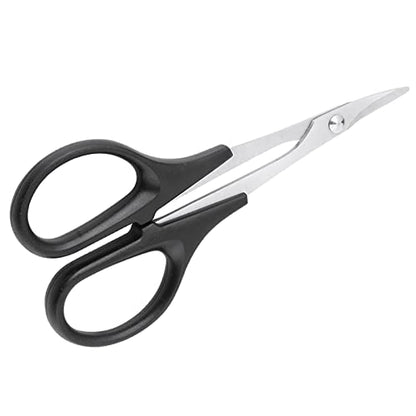 RC Body Reamer Hole Puncher 0-14mm, Curved Scissors & Straight Scissors Combo Repair Tools Set for RC Car Quadcopter Body Shell Body Mounts Lexan Plastic Trimming Cutting, (Black) - color: Black