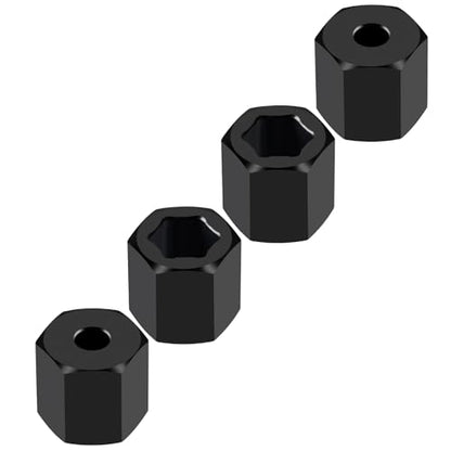7mm to 12mm Wheel Hex Hub Adaptor for 1/16 Losi,1/16 Summit, E-Revo RC Car(12mm)