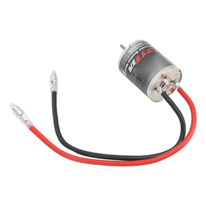 RC 370 Brushed Motor, 31T Speed High Torque Low Noise RC 370 Water Proof Universal Motor forAxialSCX24 1/18 1/24 Remote Control Car Upgrade