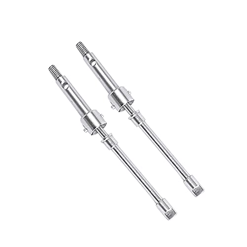 1/24 Stainless Steel Front Axle Drive Shaft CVD for Axial SCX24 RC Car Upgrades Parts (Front) - style: Front