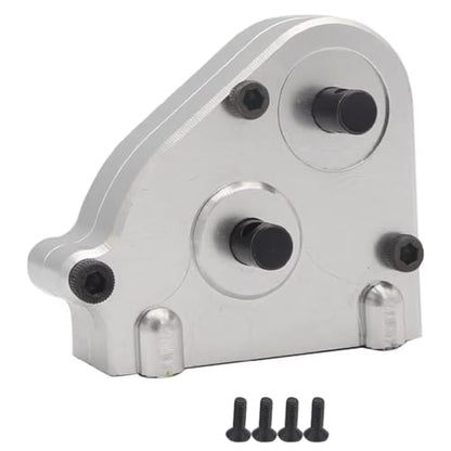 RC Accessories Compatible with MN for MN128 MN86 MN86S MN86K MN86KS G500 1/12 RC Crawler Car Upgrade Parts Metal Gearbox Transfer Case(Silver) - color: Silver