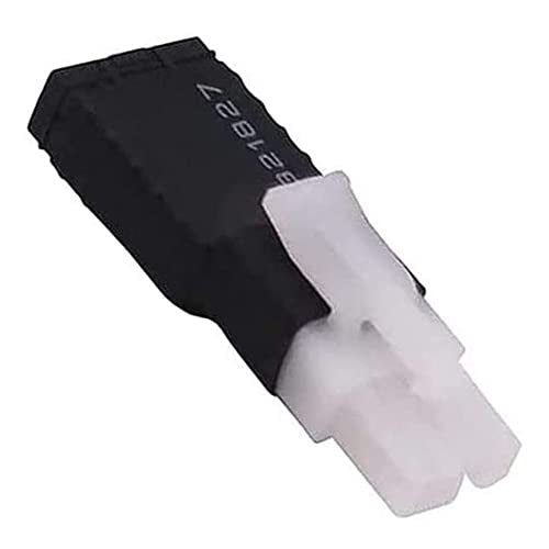RC Battery Charger Adapter Compatible with Traxxas Connector to Tamiya Male Female, Charging or Converting Battery Plugs (4-Pack)