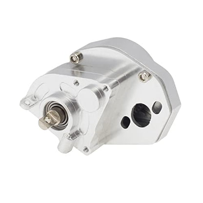 DKKY SCX24 Transmission Complete Gearbox for Axial SCX24 Bronco C10 JLU Gladiator Deadbolt 1/24 RC Crawler Upgrade Parts (Silver) - color: Silver
