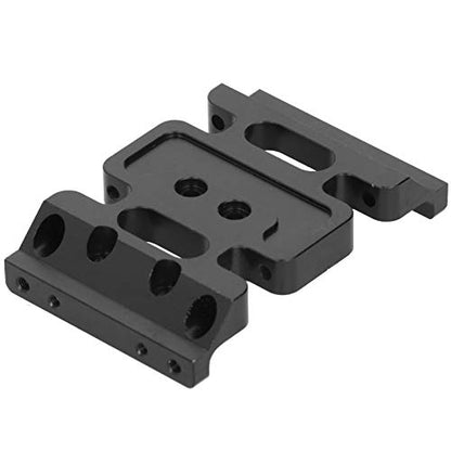 313mm Wheelbase Gearbox Chassis Frame | 1/10 RC Car Upgrade Accessory | Aluminum Alloy Lightweight Base Plate | Easy Install for Remote Control Vehicles