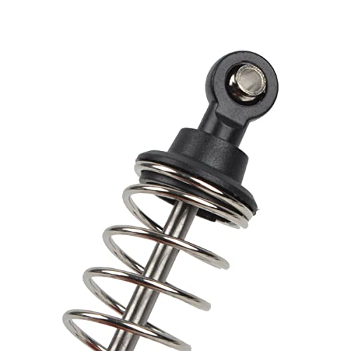 Aluminum Front & Rear Shock Absorber Assembled for Tamiya TT-02B Redcat Hongnor LRP HPI Team LOSI 1/10 Buggy Car (Red) - color: Red
