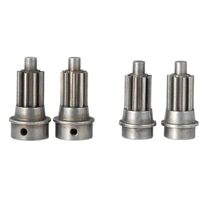 4Pcs Metal Portal Drive Shaft Input Gear Set for 1/10 Scale RC Crawler Compatible with 8259 8257